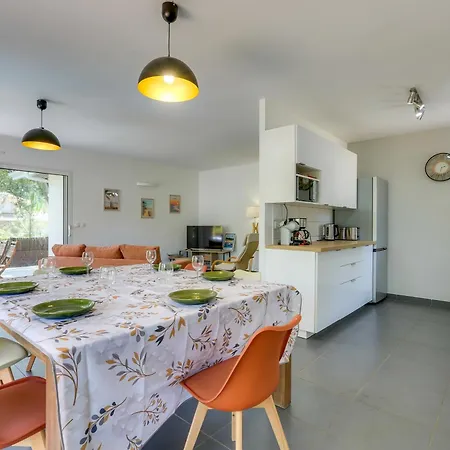 Вилла Maison 6 Personnes Climatisee, Jaccuzzi, A 5 M Des Plages Et Du Port Капбретон